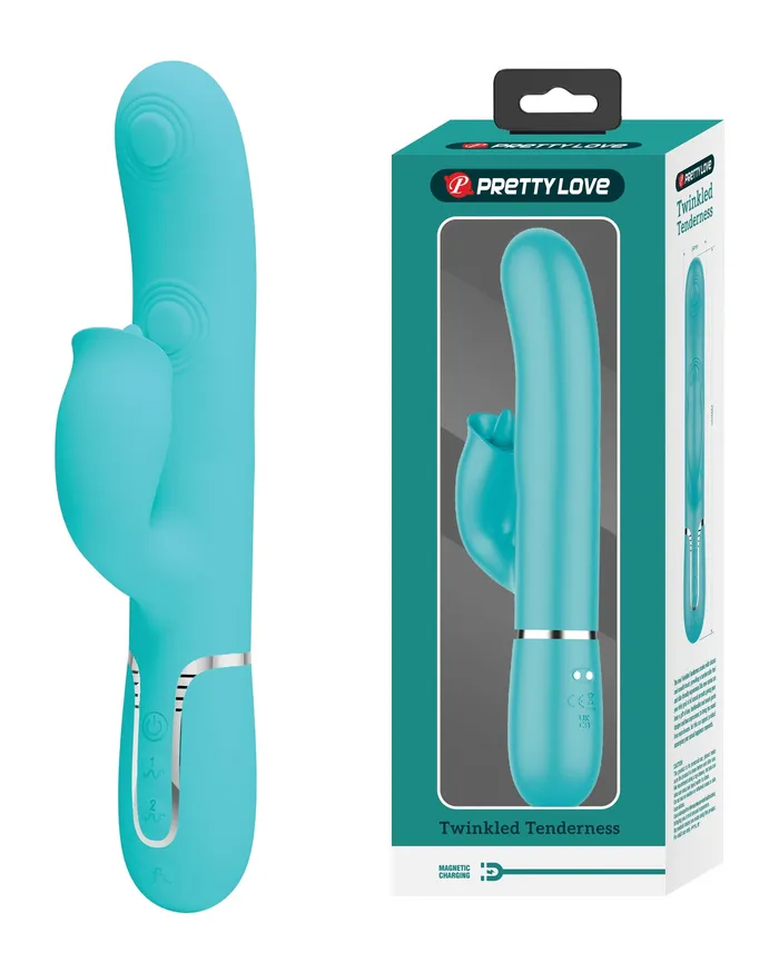 Vibrators Pretty Love Pretty Love Gigi 3 in 1 Twinkled Tenderness