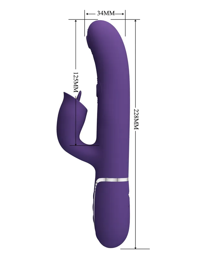 Vibrators Pretty Love Pretty Love Gigi 3 in 1 Twinkled Tenderness