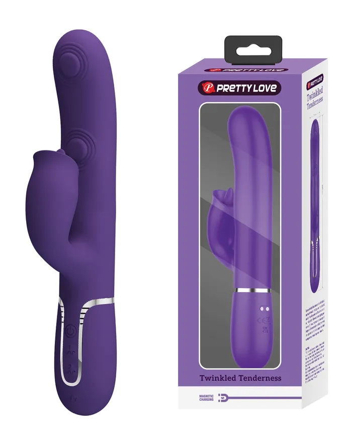 Vibrators Pretty Love Pretty Love Gigi 3 in 1 Twinkled Tenderness