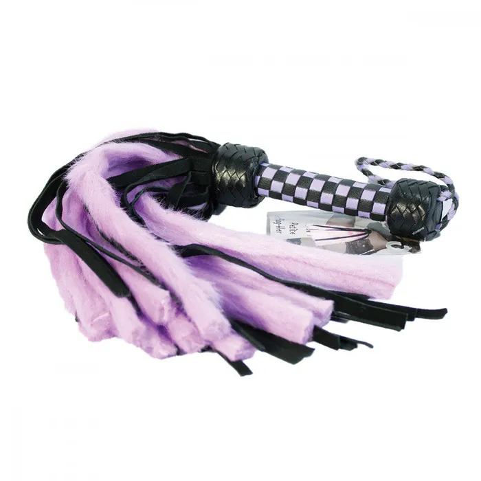 Vibrators Ruff Doggie Styles Suede and Fluff Mini Flogger Ruff Doggie Styles