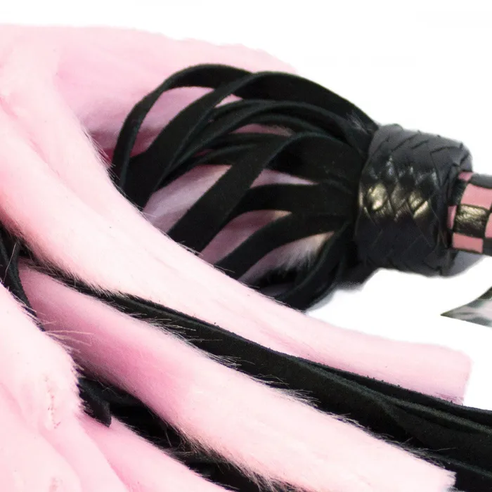 Vibrators Ruff Doggie Styles Suede and Fluff Mini Flogger Ruff Doggie Styles