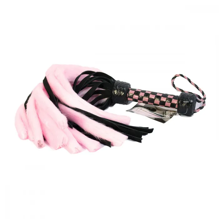 Vibrators Ruff Doggie Styles Suede and Fluff Mini Flogger Ruff Doggie Styles