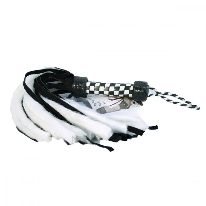 Vibrators Ruff Doggie Styles Suede and Fluff Mini Flogger Ruff Doggie Styles