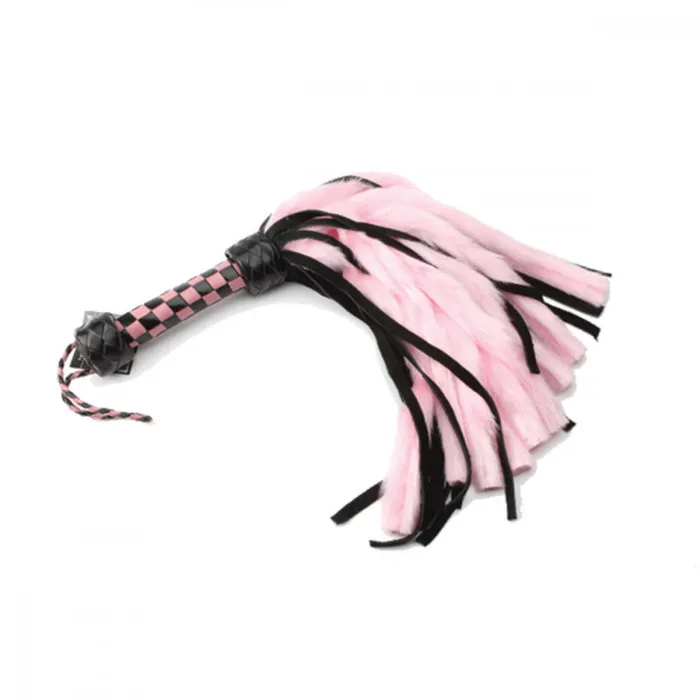 Vibrators Ruff Doggie Styles Suede and Fluff Mini Flogger Ruff Doggie Styles