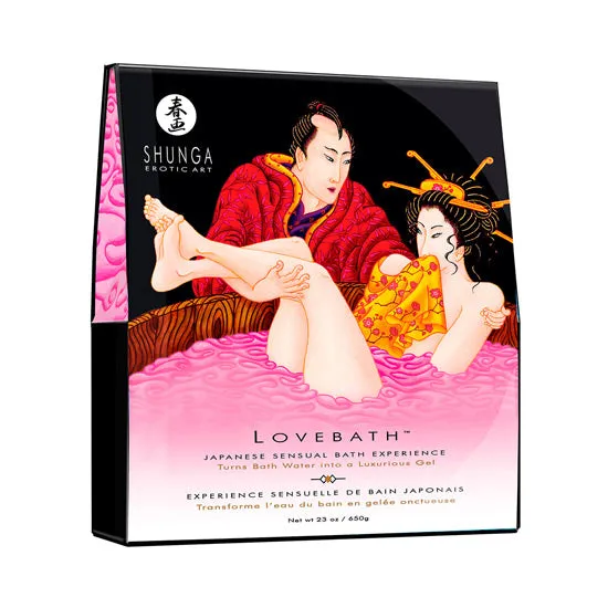 Vibrators Shunga Lovebath Sensual Lotus 23 Oz