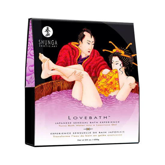 Vibrators Shunga Lovebath Sensual Lotus 23 Oz
