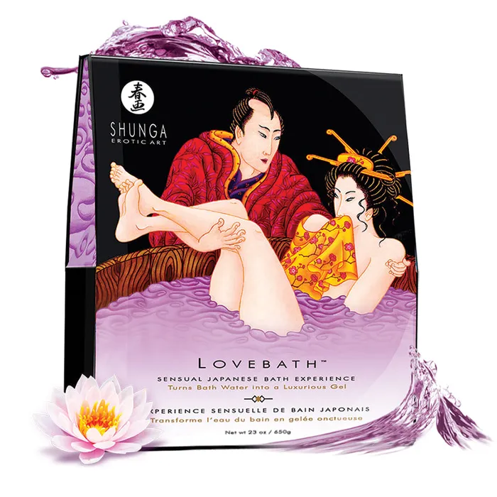 Vibrators Shunga Lovebath Sensual Lotus 23 Oz