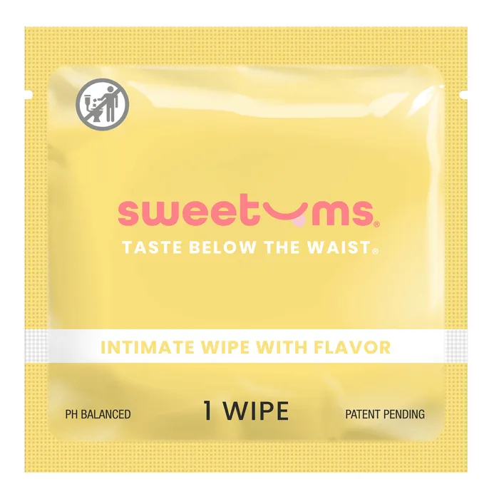 Vibrators Sweetums Flavored Intimate Wipes Sweetums