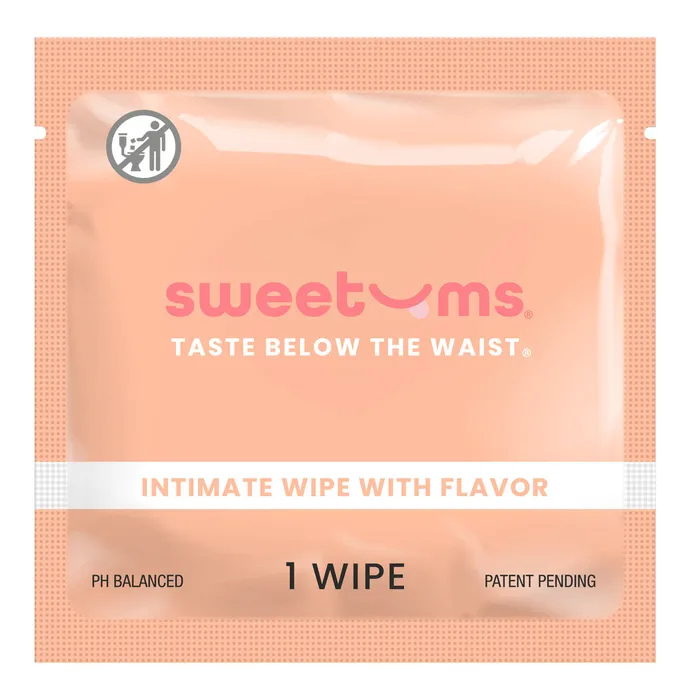 Vibrators Sweetums Flavored Intimate Wipes Sweetums