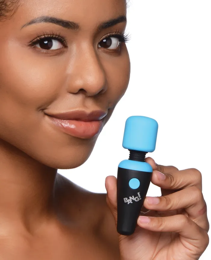 XR Brands Bang 10X Vibrating Mini Silicone Wand Female Sex Toys