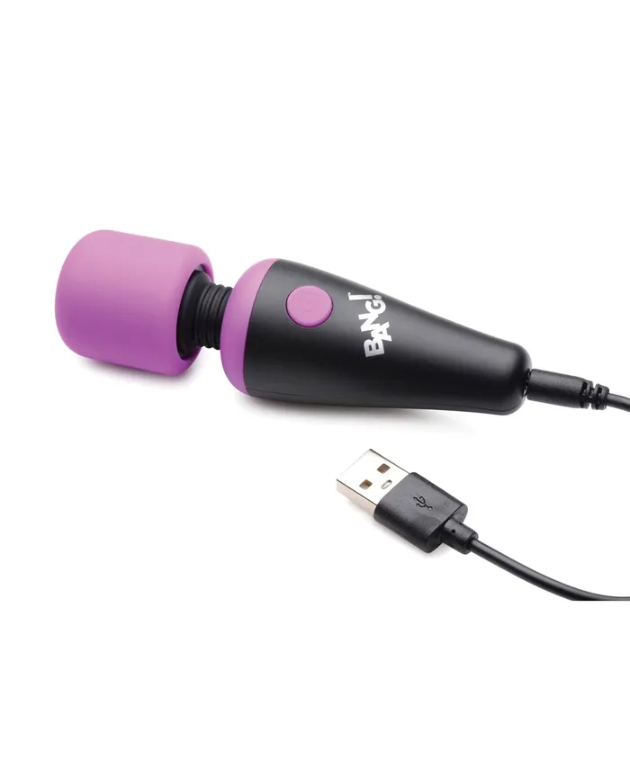XR Brands Bang 10X Vibrating Mini Silicone Wand Female Sex Toys