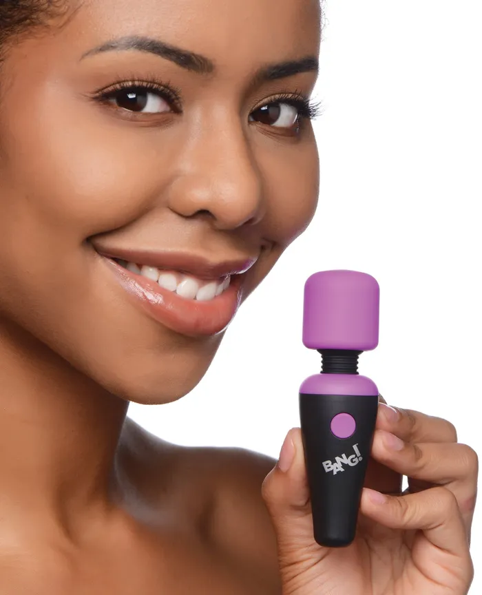XR Brands Bang 10X Vibrating Mini Silicone Wand Female Sex Toys