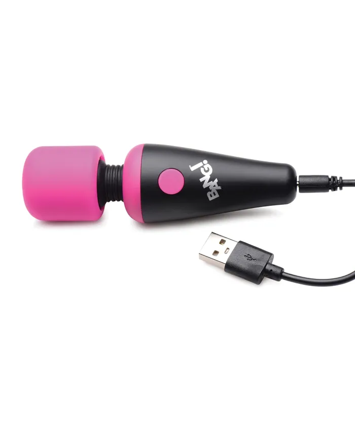 XR Brands Bang 10X Vibrating Mini Silicone Wand Female Sex Toys