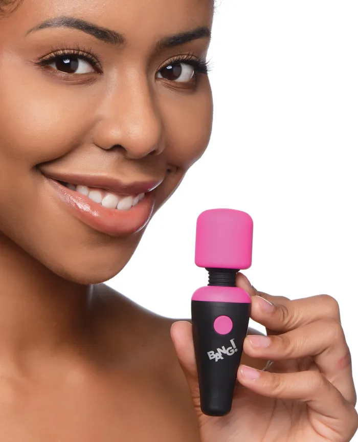 XR Brands Bang 10X Vibrating Mini Silicone Wand Female Sex Toys